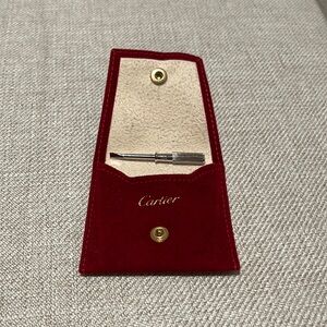 Cartier White Gold Screwdriver